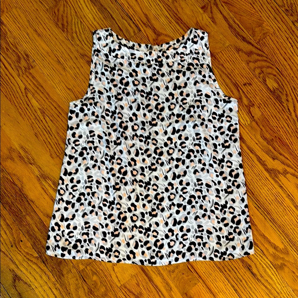 LOFT Leopard Print Tank Top